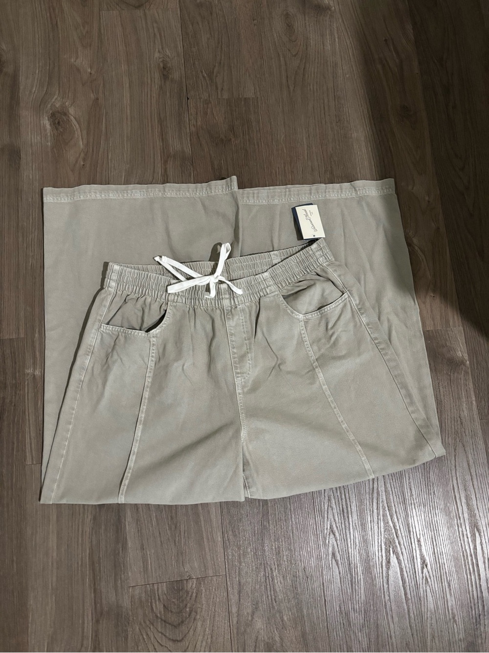 Universal Thread Khaki Green Drawstring Casual Bottoms Size XXL